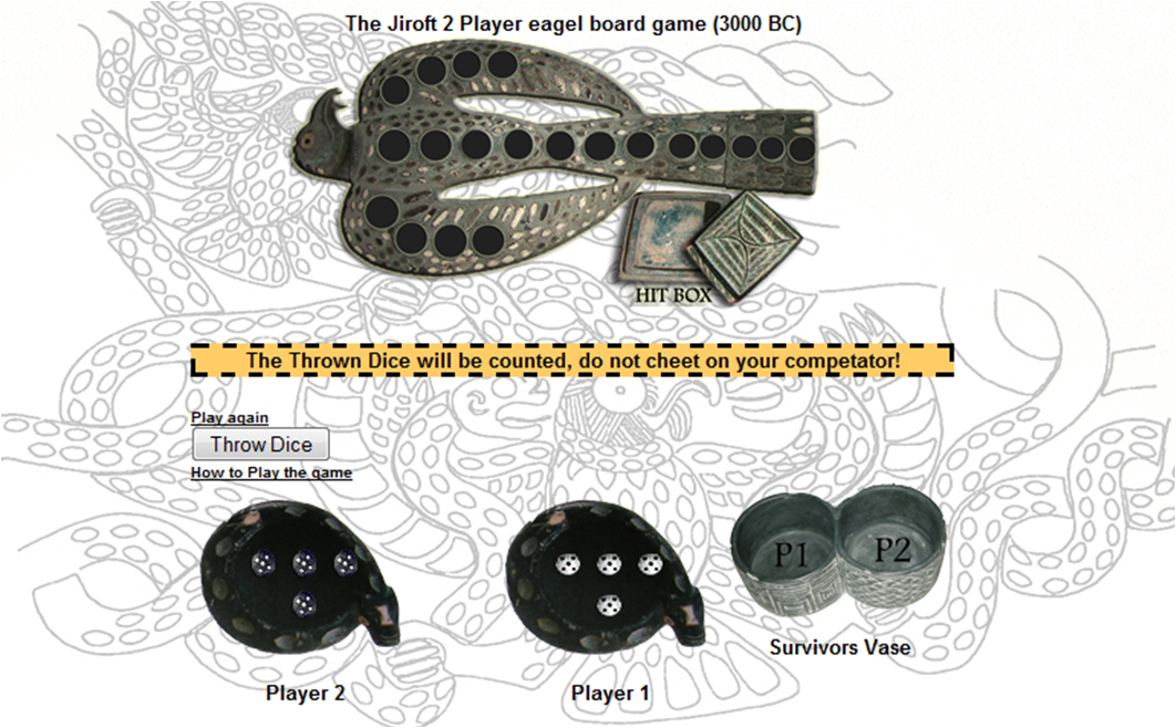 The Jiroft board game