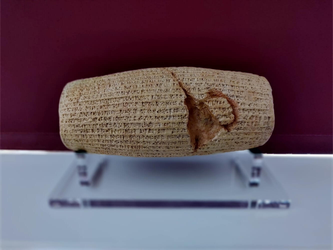 The Cyrus Cylinder Replica